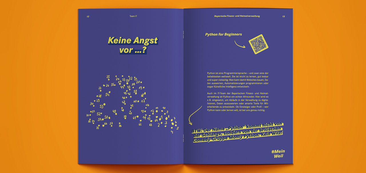 Ausbildungsbroschüre IT Seiten 12 und 13